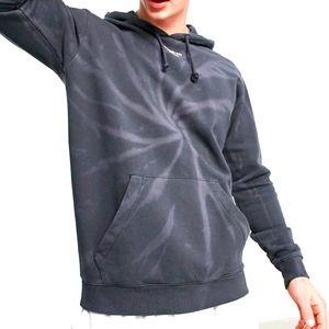 Reebok TieDye Hoodie in Washed Black